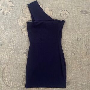 Superdown Rockie One Shoulder Mini Dress